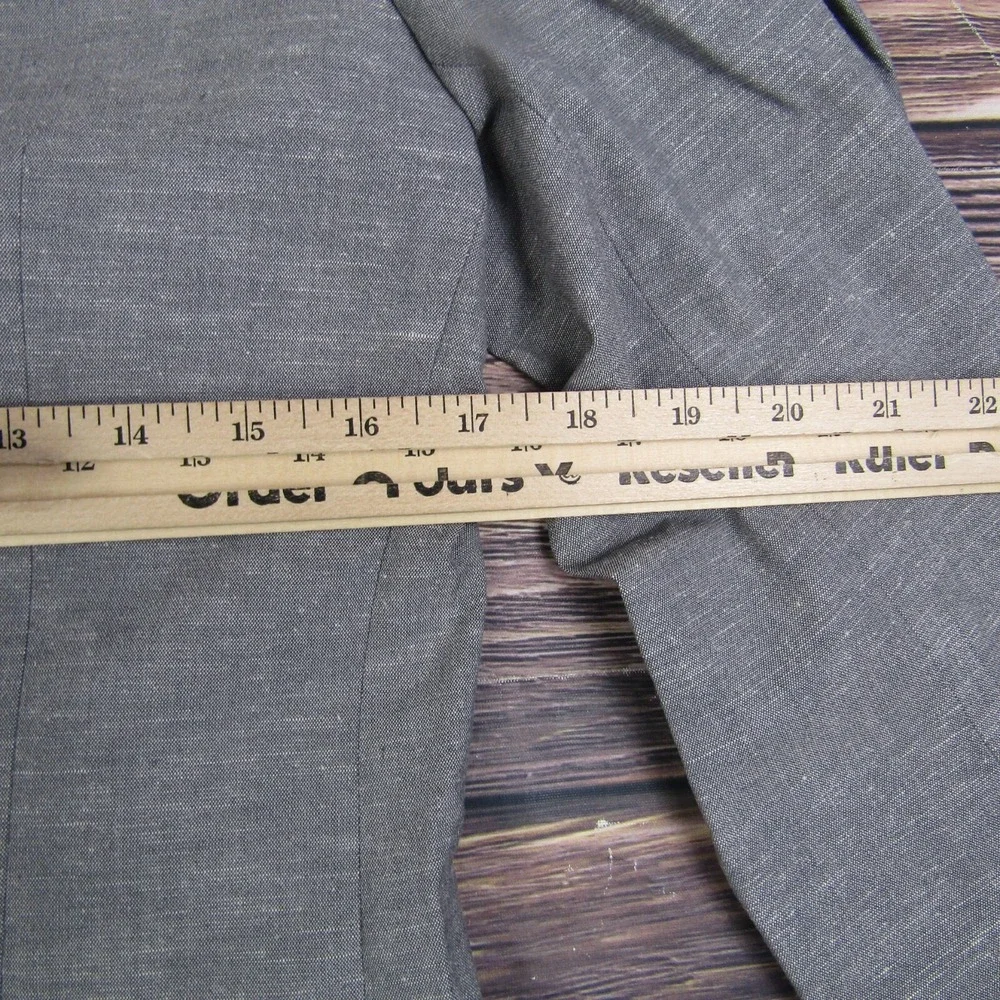 1901 NEW Mens Small Gray 2 Button Blazer Coat‎ Top